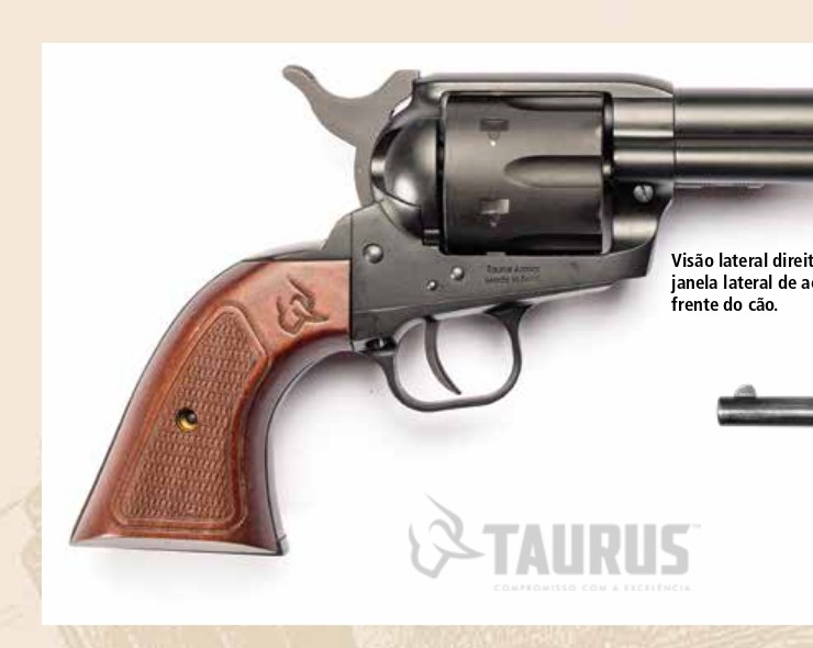 Taurus Imperador — visão lateral