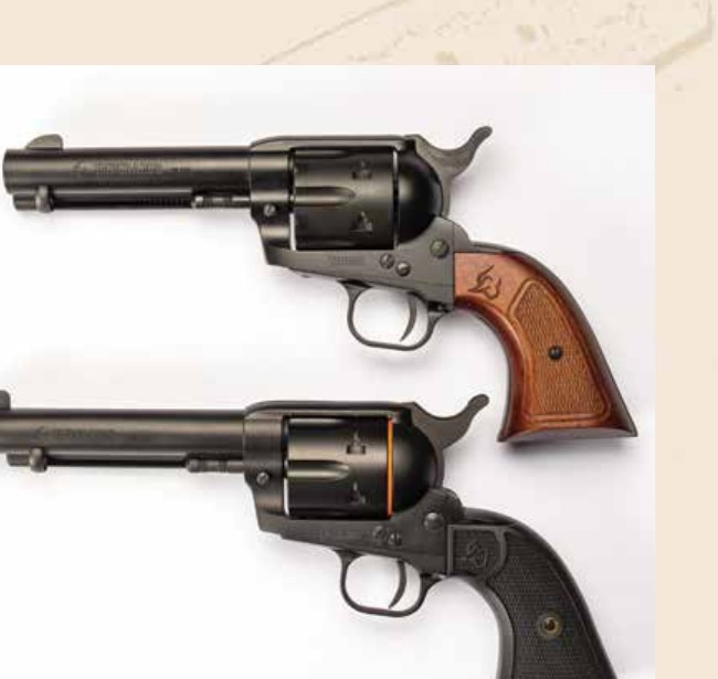 Ambos os modelos do Taurus Imperador .38 SPL