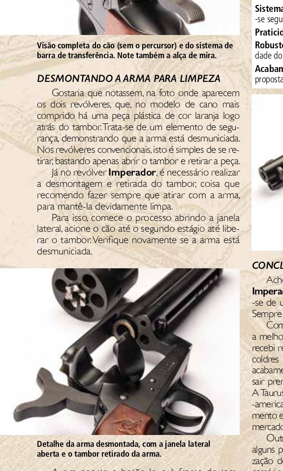 Visão completa do Taurus Imperador