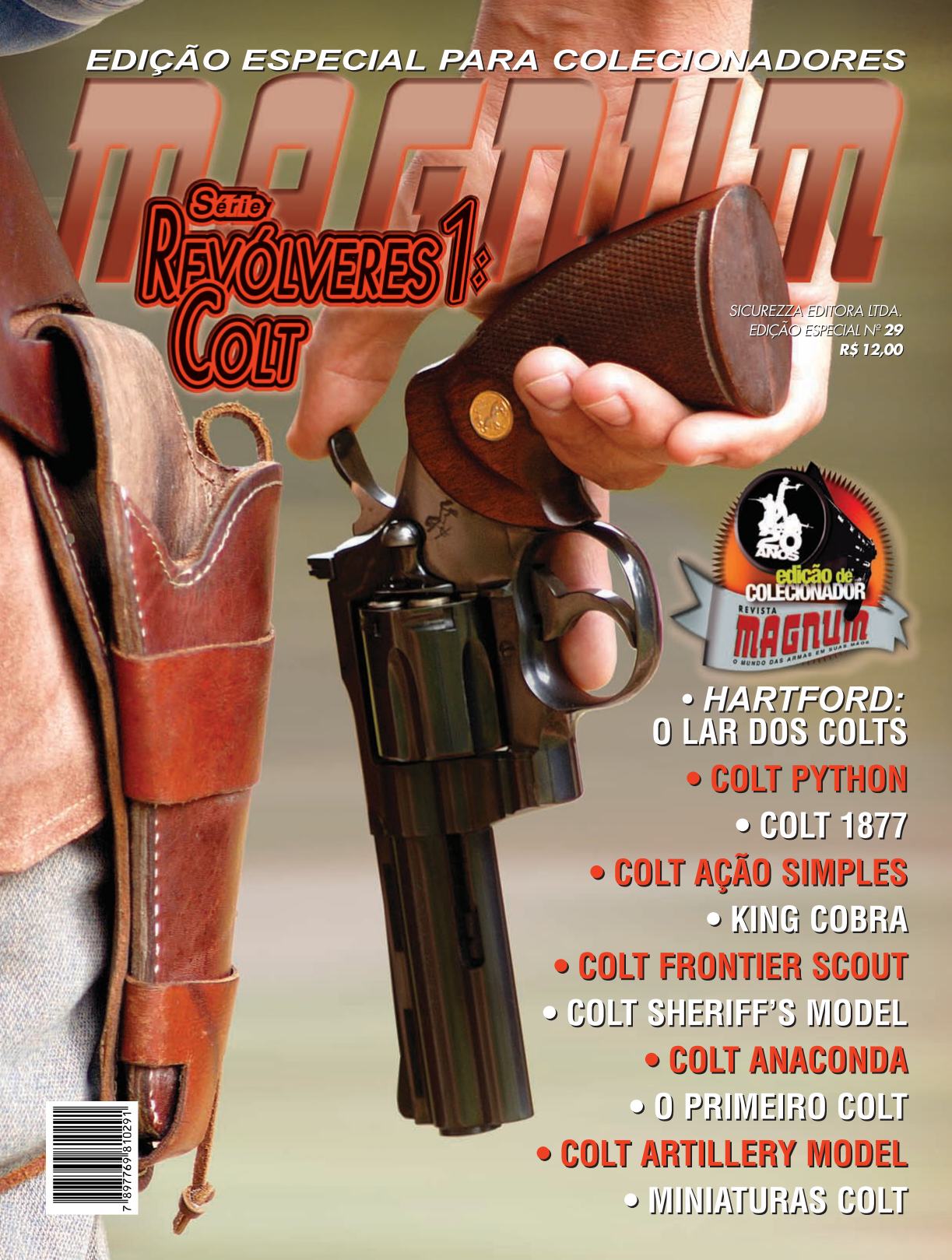 Revista Magnum - Especial 29 - Revólveres 1 Colt