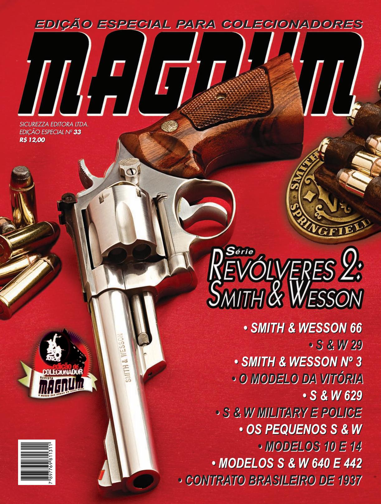 Revista Magnum - Especial 33 - Revólveres 2: Smith & Wesson