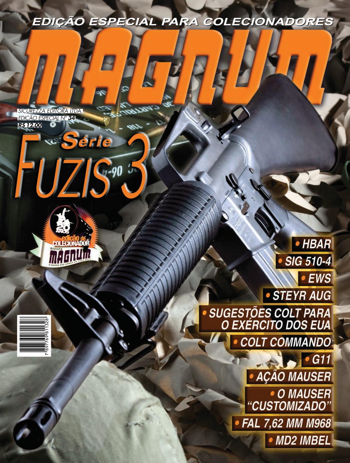 Revista Magnum - Especial 34 - Série Fuzis 3