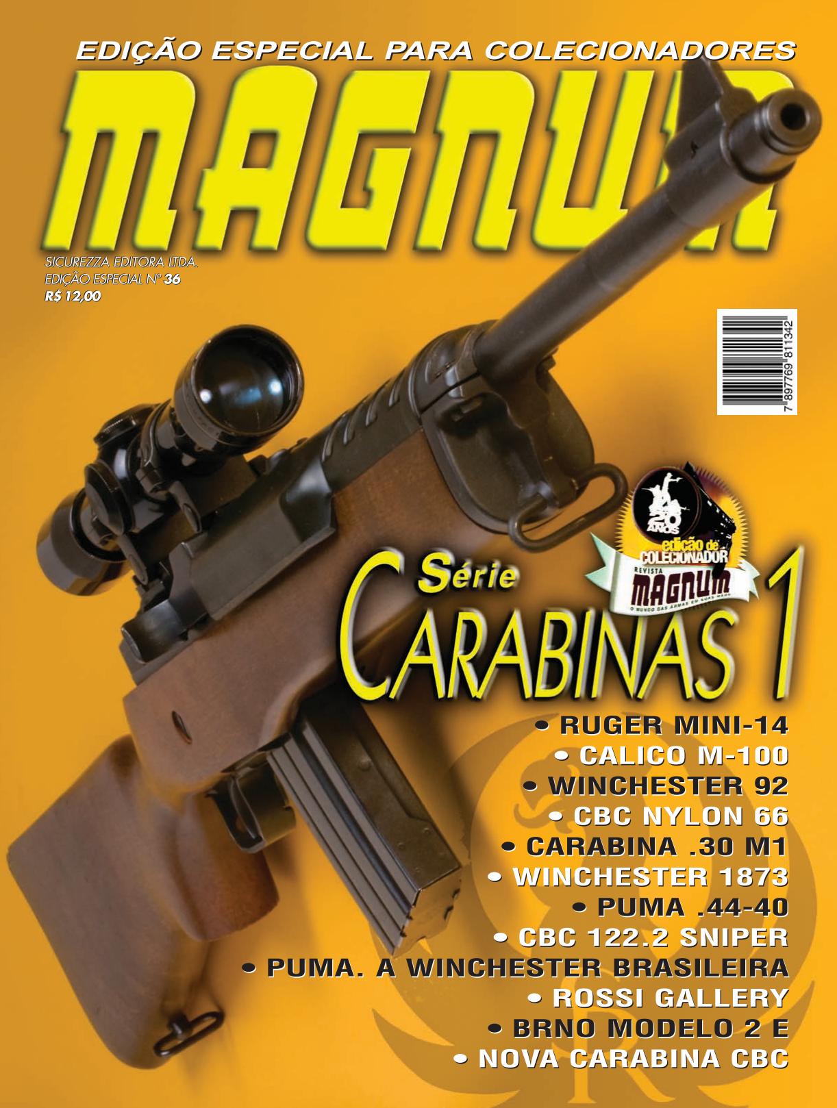 Revista Magnum - Especial 36 - Carabinas 1