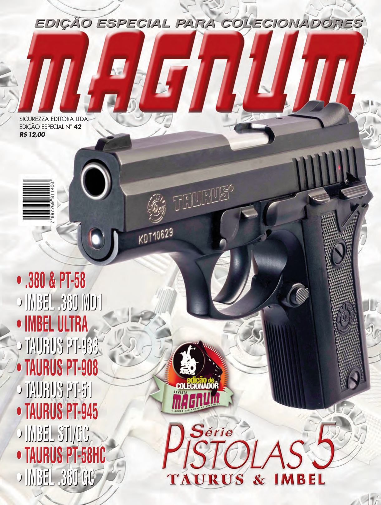 Revista Magnum - Especial 42 - Pistolas 5 TAURUS & IMBEL