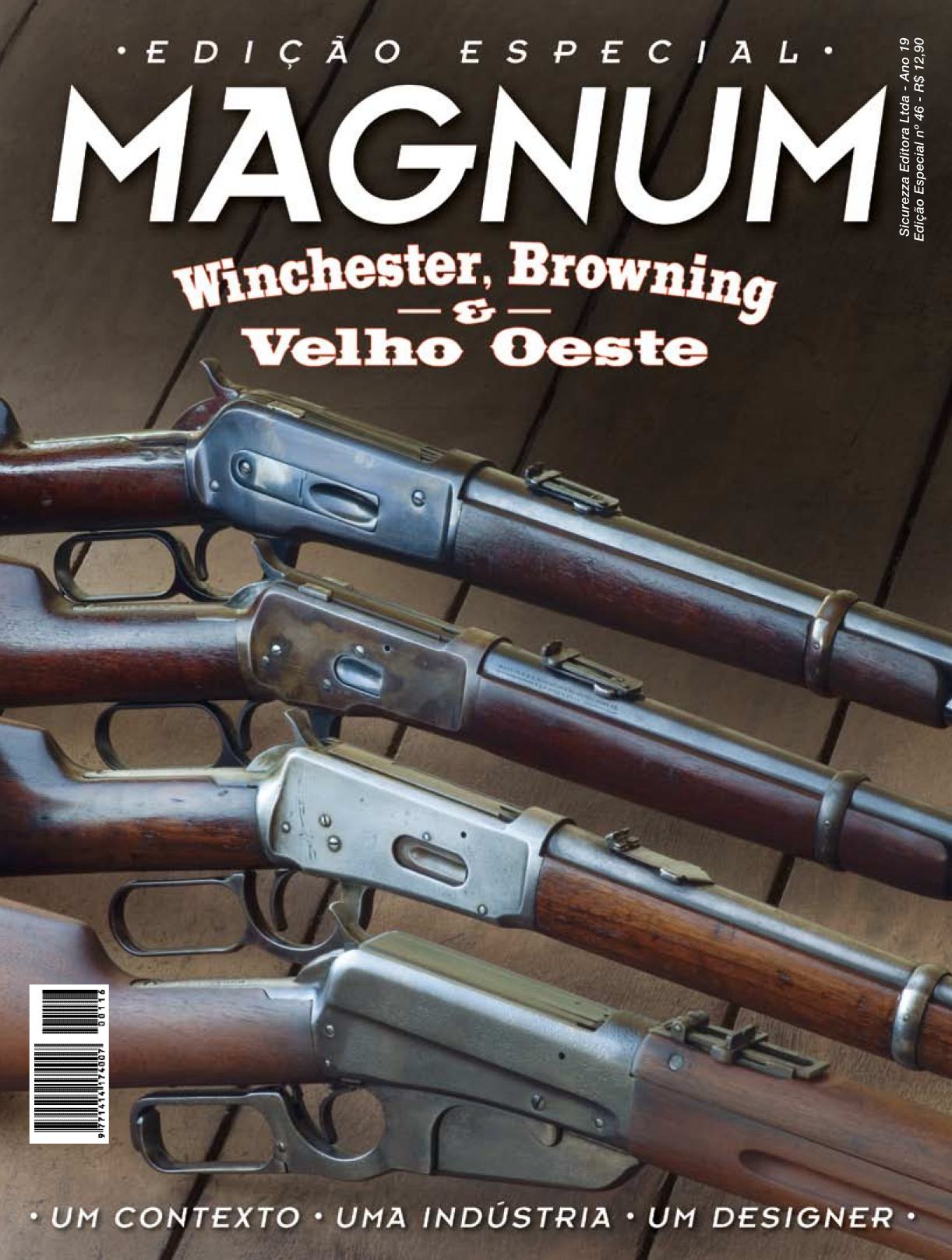 Revista Magnum - Especial 46 - Winchester, Browning & Velho Oeste