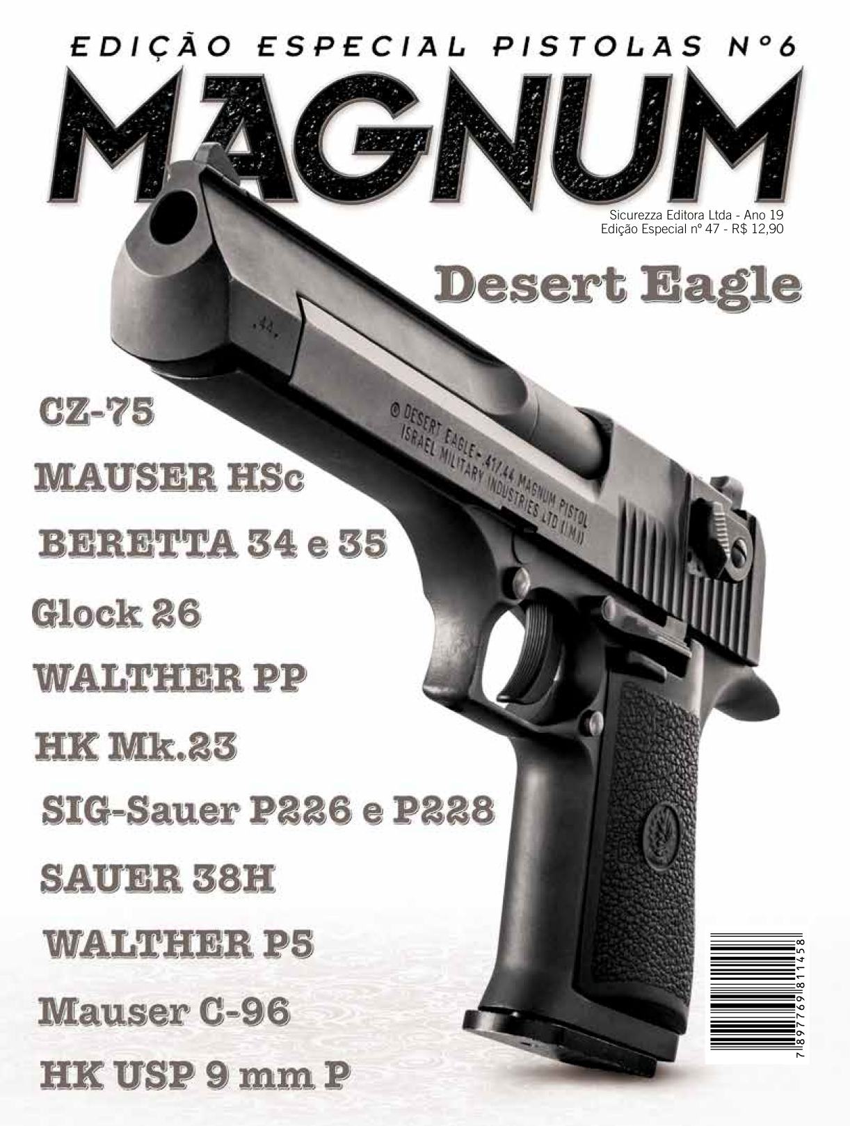 Revista Magnum - Especial 47 - Pistolas Nº 6