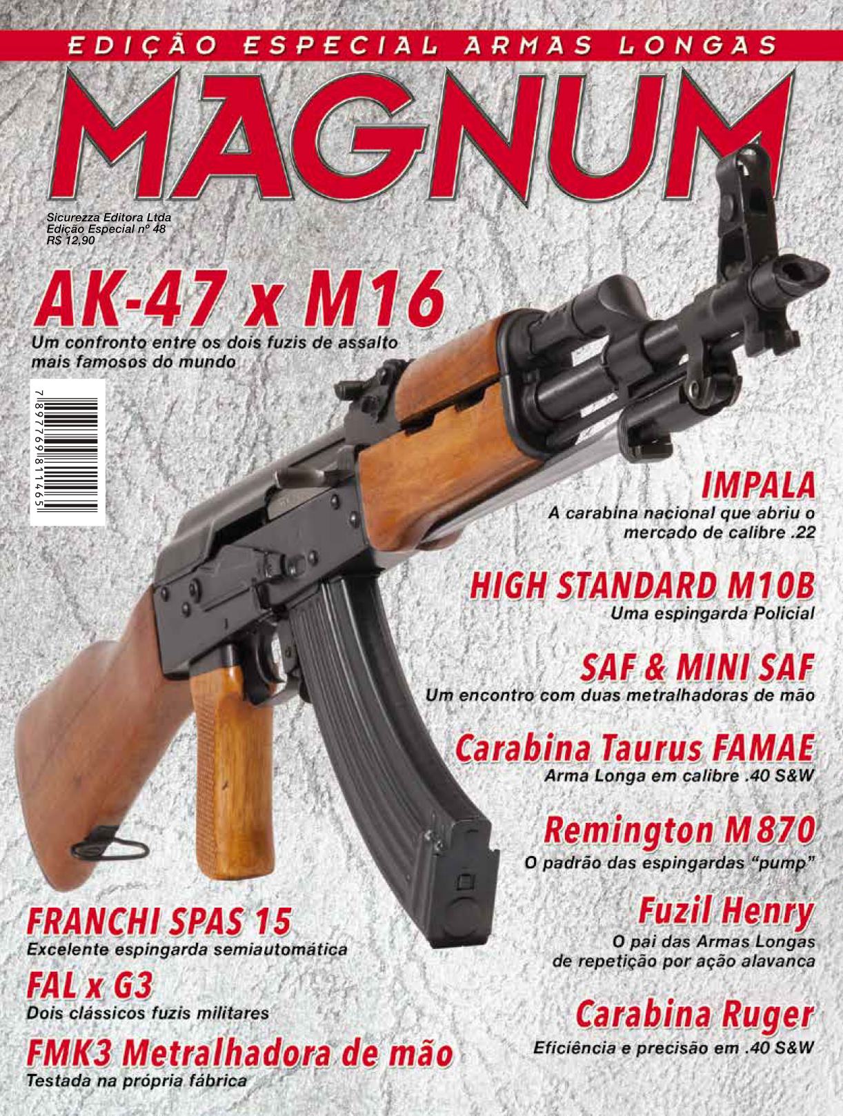 Revista Magnum - Especial 48 - AK-47 X M16