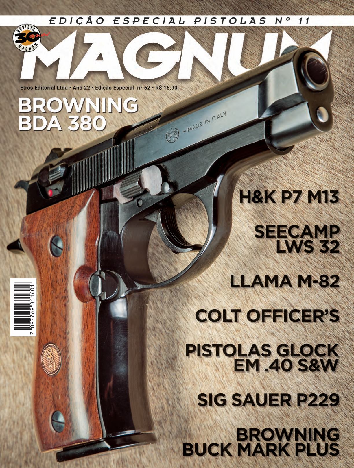 Revista Magnum - Especial 62 - Pistolas Nº 11